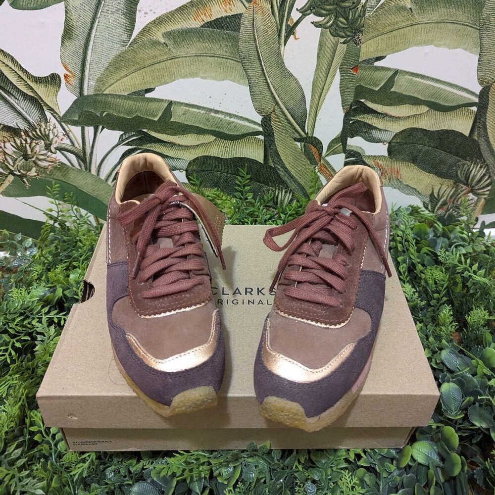 CLARKS ORIGINAL Tor Run Rose Combination, Size 6